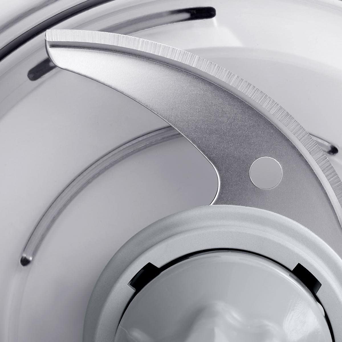 Bosch Kompakt-Küchenmaschine MultiTalent 3, 20 Funktionen, Rührschüssel 2,3 L, Universalmesser, Schneid-Raspel-Wendescheibe, Schlagscheibe (Sahne), Einfüllhilfe, Deckel, 800 W, weiß, MCM3100W